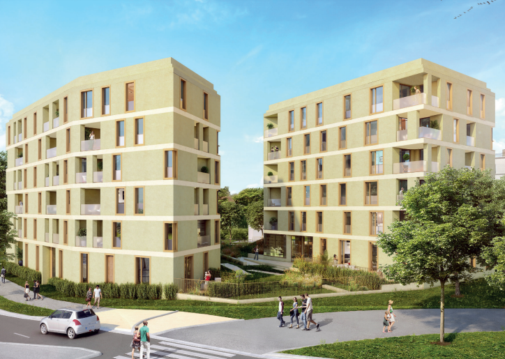 Programme immobilier neuf de 57 logements situé sur Arpajon 91